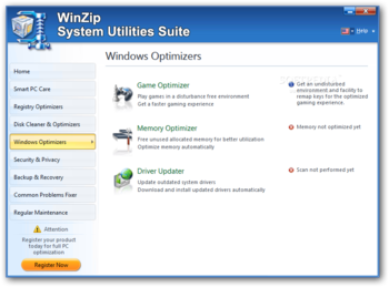 WinZip System Utilities Suite screenshot 9