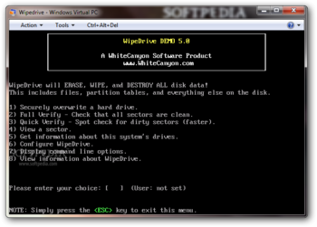 WipeDrive screenshot
