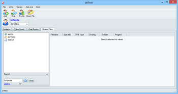 WiPeer screenshot