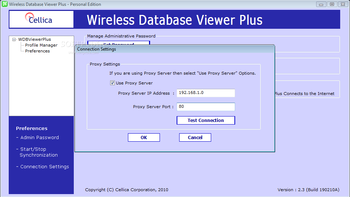 Wireless Database Viewer Plus screenshot 6