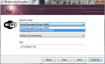 Wireless Key Generator screenshot 2