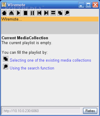 WIremote screenshot 2
