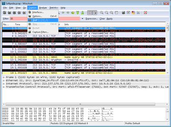 Wireshark nLite Addon screenshot