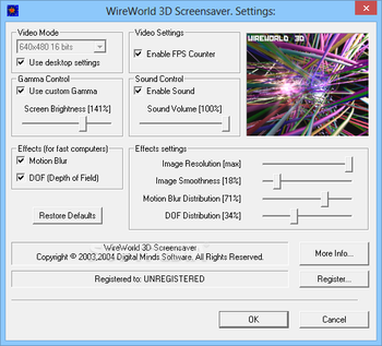 WireWorld 3D Screensaver screenshot 2