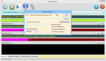 WiScan screenshot 6
