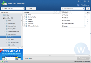 Wise Data Recovery screenshot 2