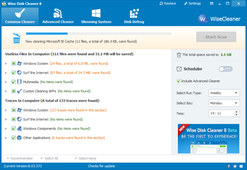 Wise Disk Cleaner screenshot 5