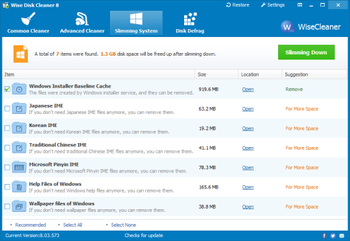 Wise Disk Cleaner screenshot 6