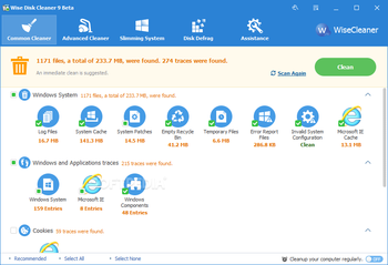 Wise Disk Cleaner screenshot 9