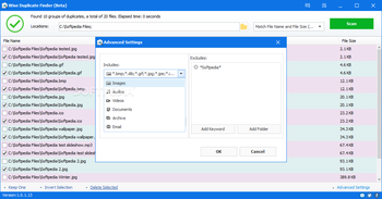 Wise Duplicate Finder screenshot 4