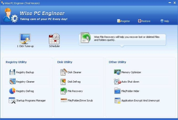 Wise PC Engineer Portable screenshot