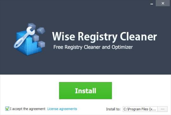 Wise Registry Cleaner screenshot