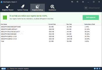 Wise Registry Cleaner screenshot 5