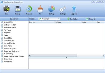 Wise Registry Cleaner screenshot 3