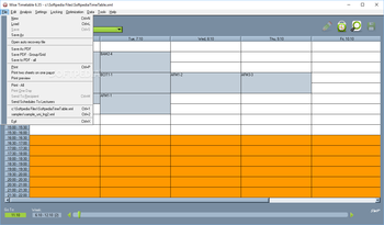 Wise Timetable screenshot 4