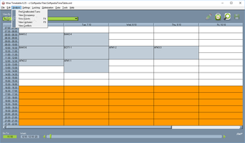 Wise Timetable screenshot 6
