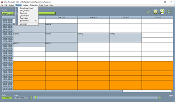 Wise Timetable screenshot 7