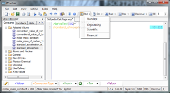 WiseCalc screenshot 2