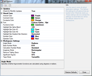 WiseCalc screenshot 8