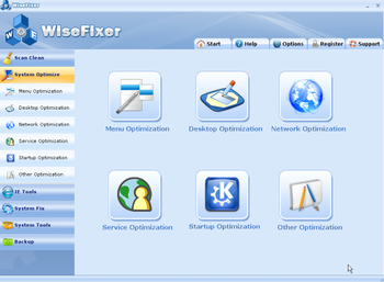 WiseFixer screenshot