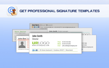 WiseStamp Email Signatures screenshot