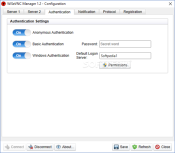 WiSeVNC screenshot 3