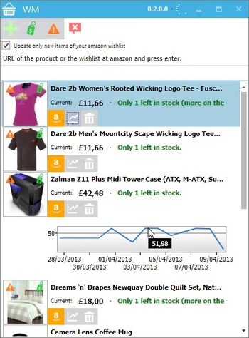 Wishlist Manager screenshot