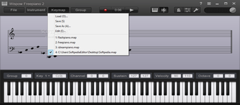 Wispow Freepiano screenshot 4