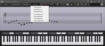 Wispow Freepiano screenshot 5