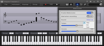 Wispow Freepiano screenshot 6