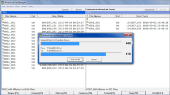 WizardLink File Manager screenshot