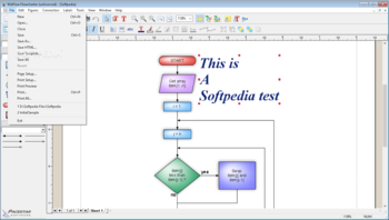 WizFlow Flowcharter screenshot 2