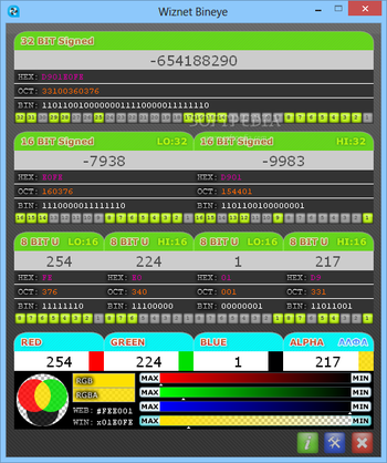 Wiznet Bineye screenshot