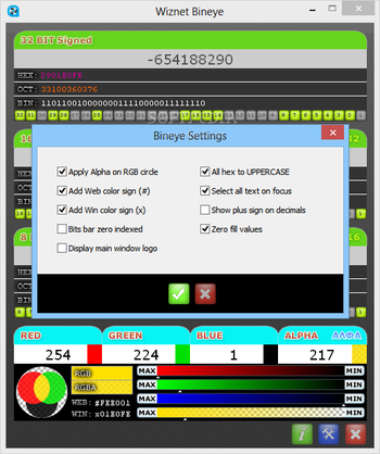 Wiznet Bineye screenshot 2