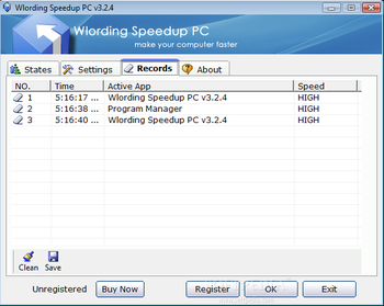 Wlording Speedup PC screenshot 3