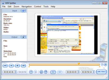 WM Splitter screenshot 2