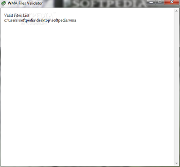 WMA Files Validator and Organizer screenshot 2
