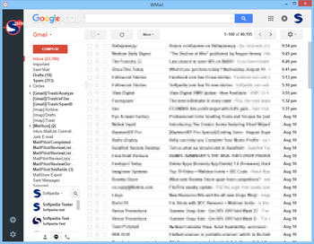 Wmail screenshot 2