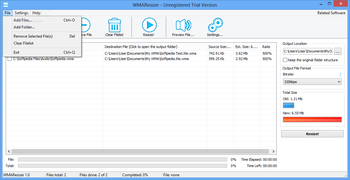 WMAResizer screenshot 3