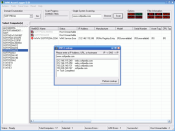 WMI Asset Logger screenshot 2