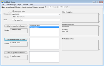 WMI Code Creator screenshot 5