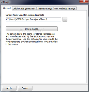 WMI Delphi Code Creator screenshot 8