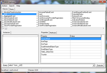 WMI Explorer screenshot
