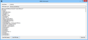 WMI Informant screenshot