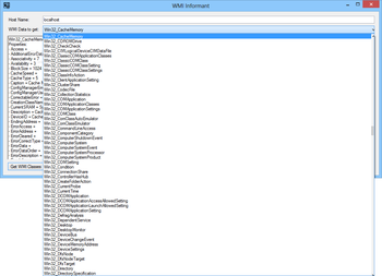 WMI Informant screenshot 2