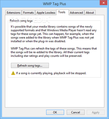 WMP Tag Plus screenshot 4