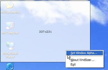 WndSizer screenshot