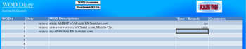 WOD Generator screenshot