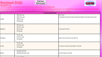 WOD Generator screenshot 2