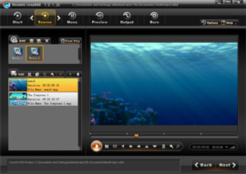 Womble EasyDVD screenshot